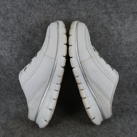 Skechers Shoes Womens 7 Slip On Sneaker Elite Mule Clog Comfort Walking Leather - Picture 9 of 13